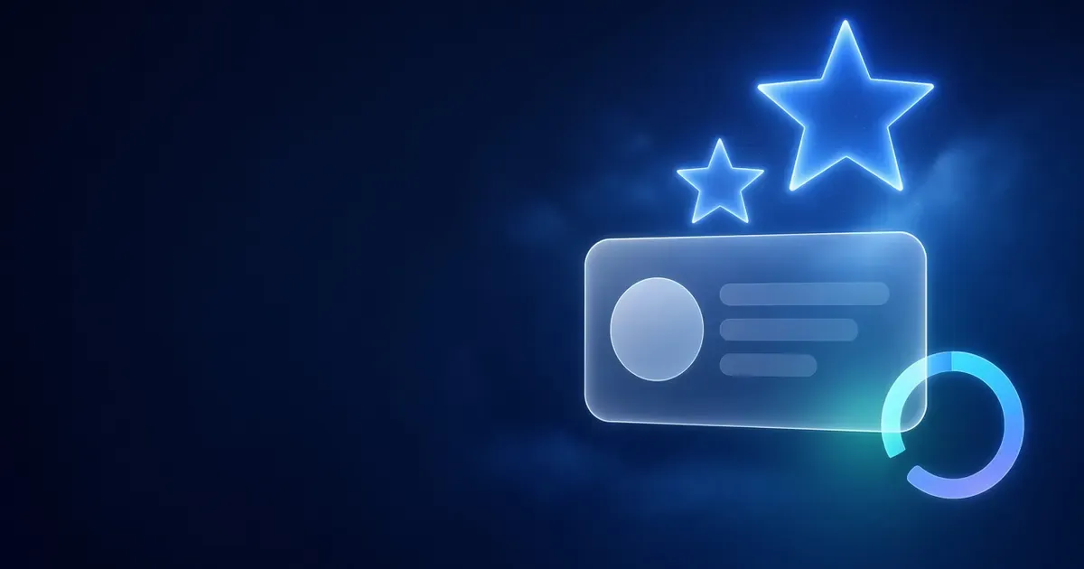 Stars, a score ring, and rating bars on a dark navy field. 4RaBet Registration.